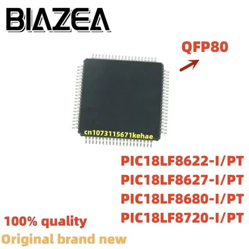 1piece PIC18LF8622-I/PT PIC18LF8627-I/PT PIC18LF8680-I/PT PIC18LF8720-I/PT QFP80 Chipset