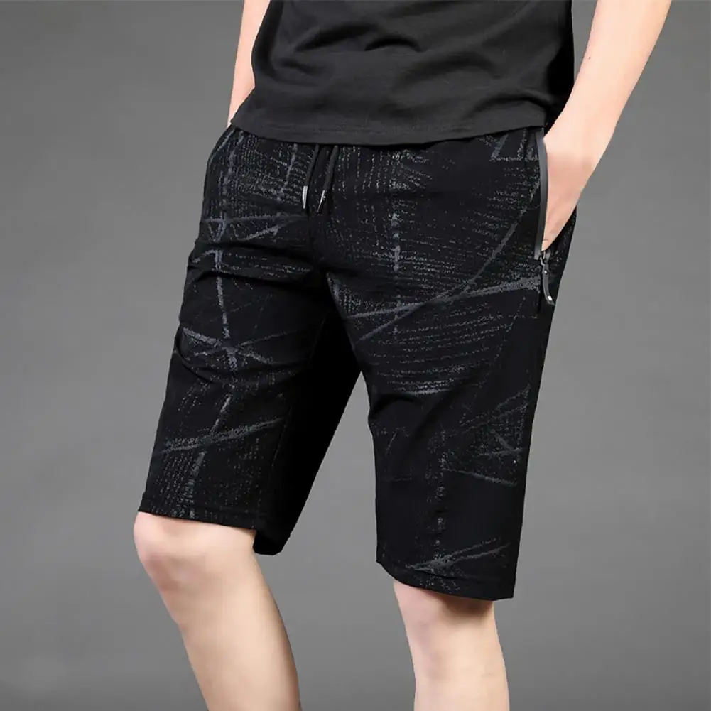 Men's Shorts Stretch Wrinkle Resistant Quick Drying Beach Casual Shorts Breathable Gym Basketball Shorts Workout Short Pantd