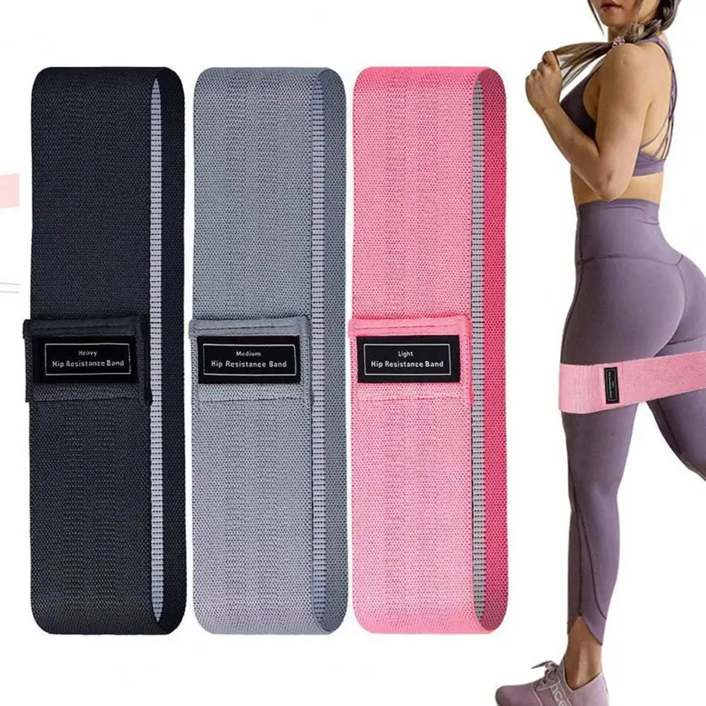 

Yoga Resistance Bands Elastic Workout Bands Vibrant Color Leg Training Bands High Elasticity Wear-resistant Exercise for Home