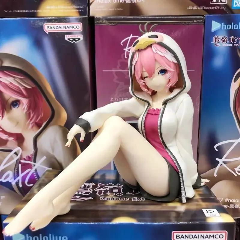 

BANDAI NAMCO Banpresto hololive Takane Lui Relax Time Japanese Anime PVC Figure Statue Collectible Model Toy In Stock