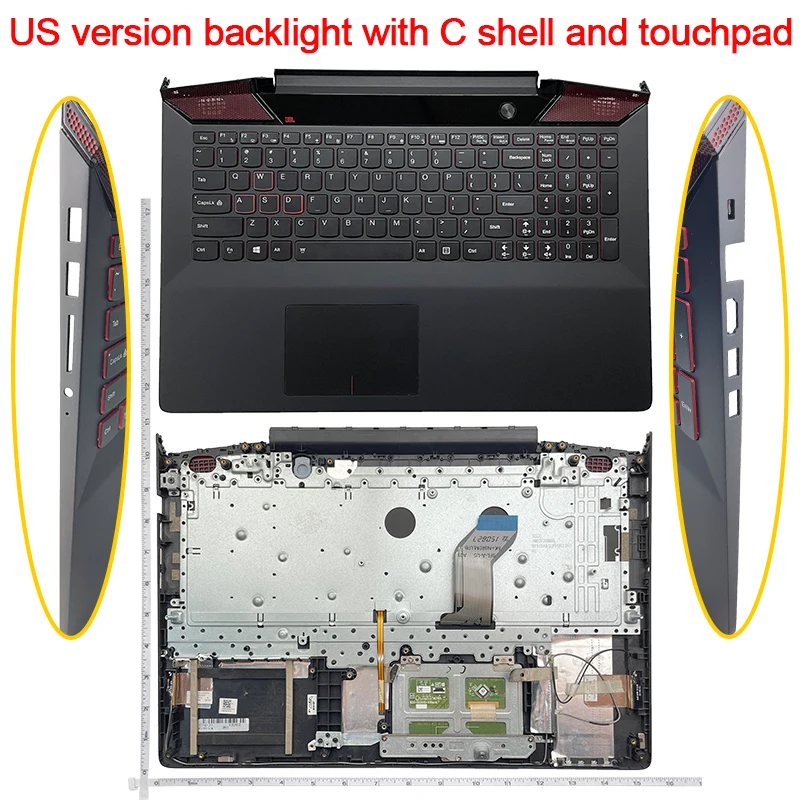 New for Lenovo Ideapad Rescuer 15ISK Y700-15 Y700-15ISK Y700-15ACZ/17ISK Y700-15ISE English backlit laptop keyboard SN20H54489