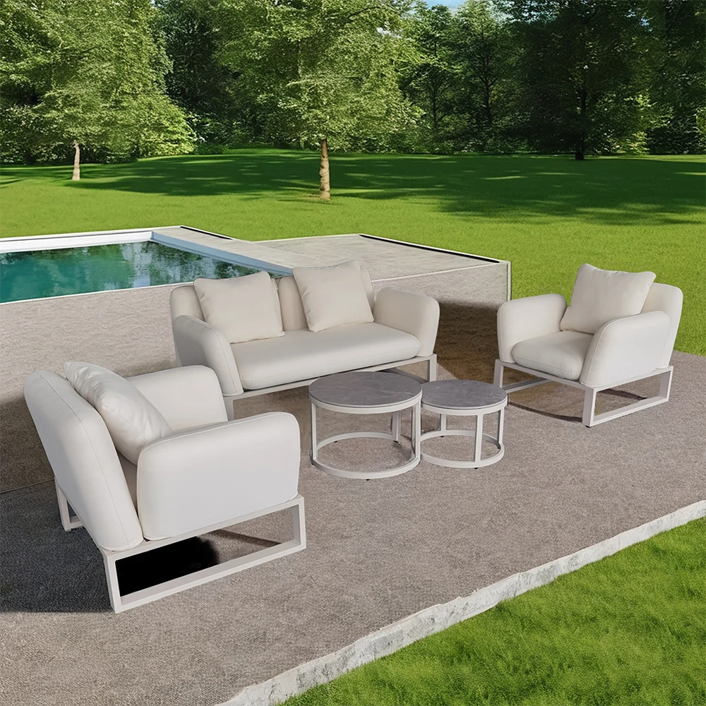 

Leisure Garden Couch Hotel Villa Outdoor Furniture Comfortable Sofa Set for Patio and Outdoor Use