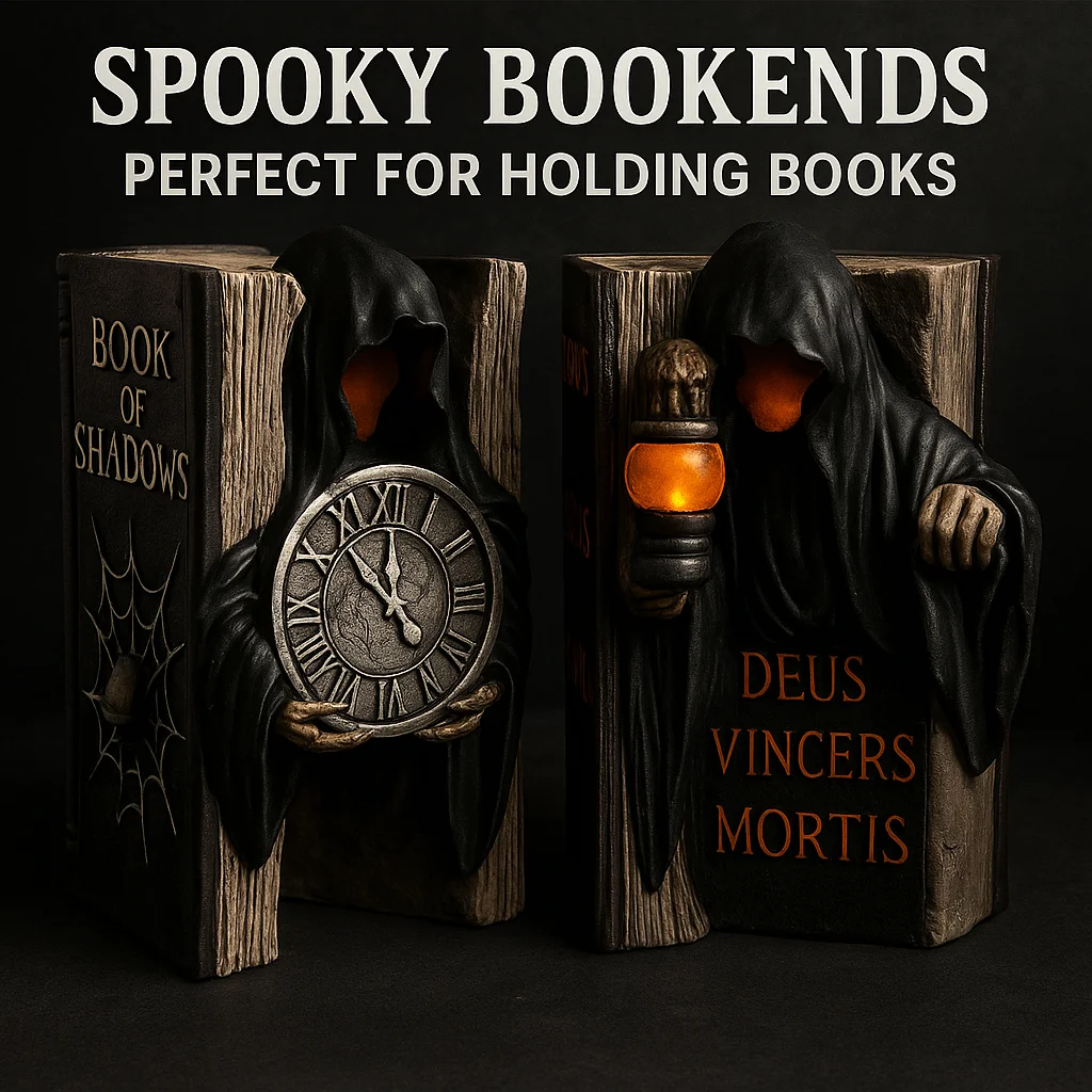 

Resin Skull Ghost Book Decoration Spider Web Horror Fake Book Model Creepy Halloween Haunted House Ornament Scary Party Prop