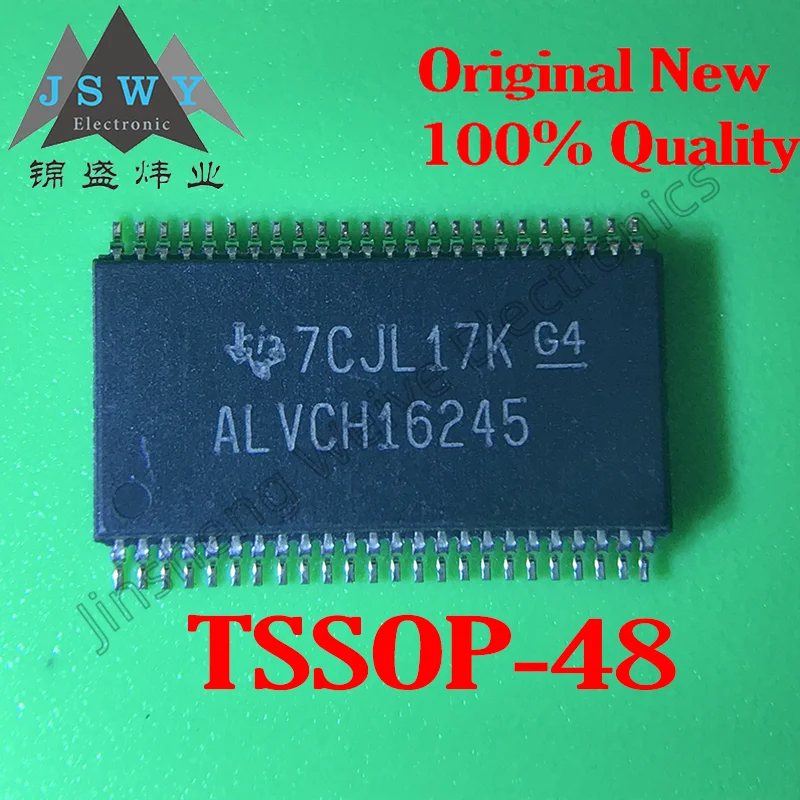 

(10/50PCS) SN74ALVCH16245DGGR SN74ALVCH16245 ALVCH16245 TSSOP-48 Package 100% original Genuine Stock Bus Transceiver Logic Chip