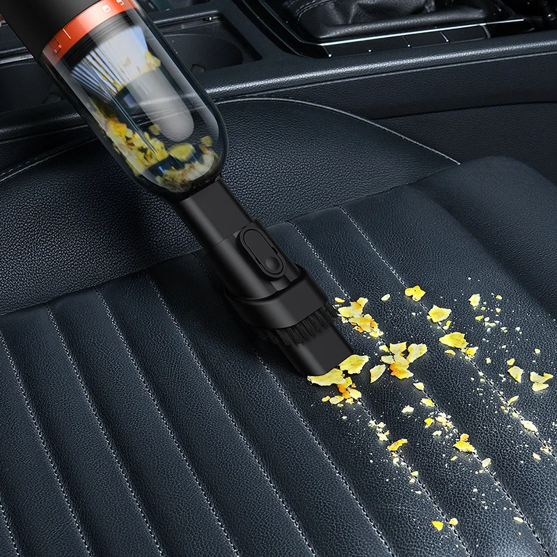 Baseus Car Vacuum Cleaner Wireless Portable Small Handheld Mini Long-lasting Battery Life Large Suction Dual-use Blowing and