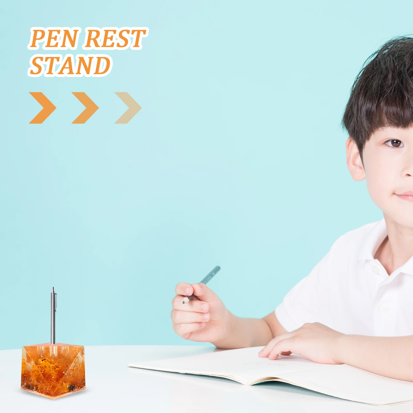 

Cute Dragon Holder Plastic Desk Stand Pencil Storage Office Decor Base Display Rack Desk Pen Holder for Pens Quills Ink