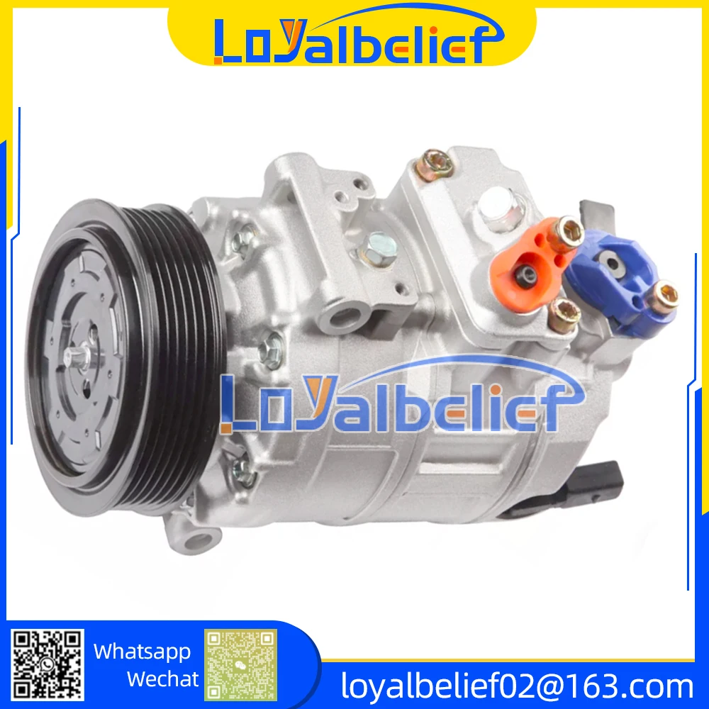 

New AC Compressor For VW Volkswagen Beetle 1.8L 2.0L 2009-15 CC Golf GTI 1K0820859D 1K0820859M 1K0820859S