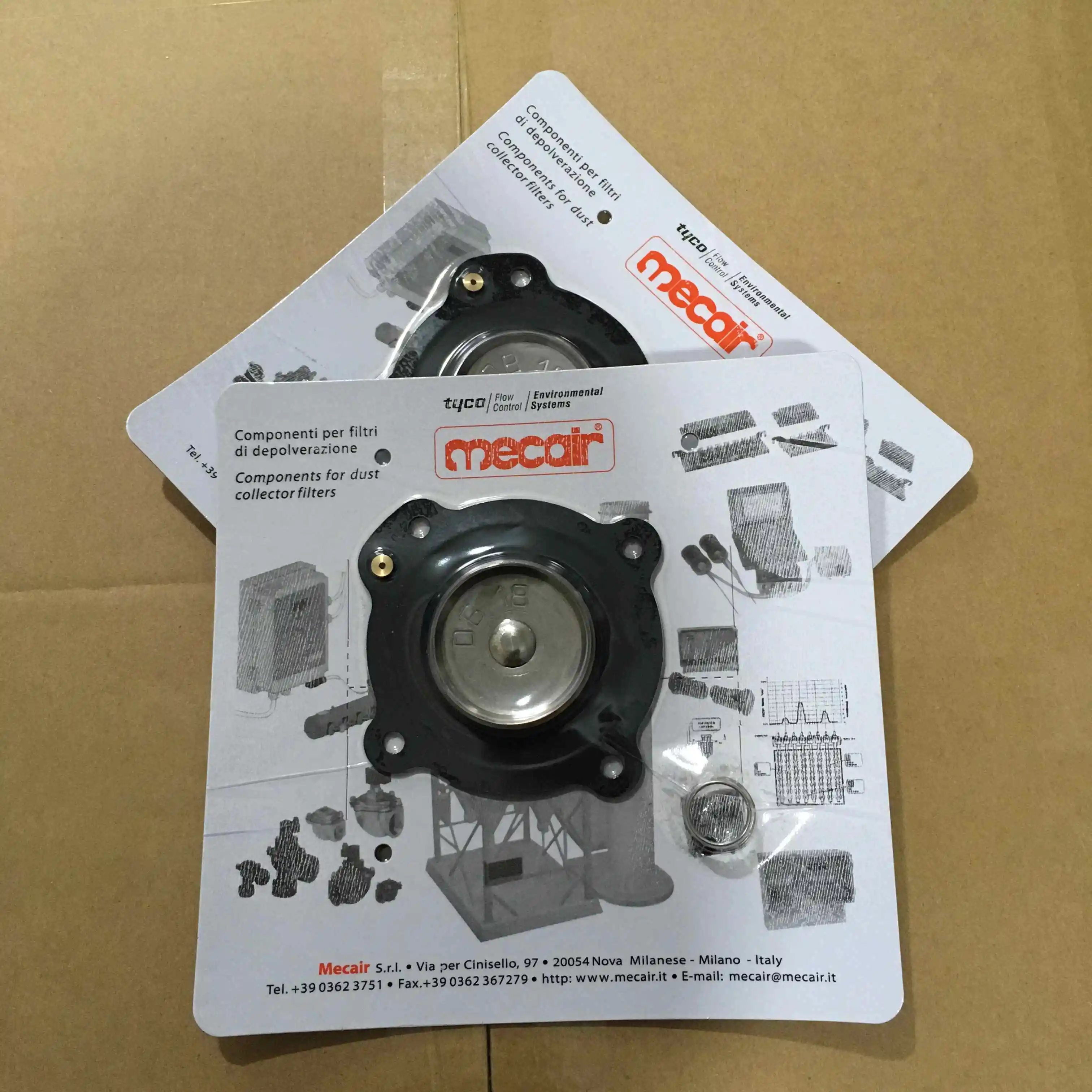 Mecair 1-inch Pulse Valve Diaphragm DB18 DB18V DB18M DB18MV