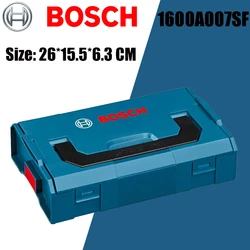 Bosch 1600A007SF L-Boxx Tool Accessories Case Mini Storage Box Durable Parts Stackable Plastic Hard Storage Part Tool Box