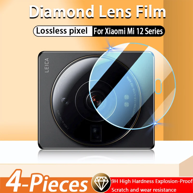 HD Camera Lens Protector Glass Film For Xiaomi Mi 12 12x 12S Ultra Pro Full Cover Lens Protector Mi 11Ultra Note 10 9 8 T i Lite