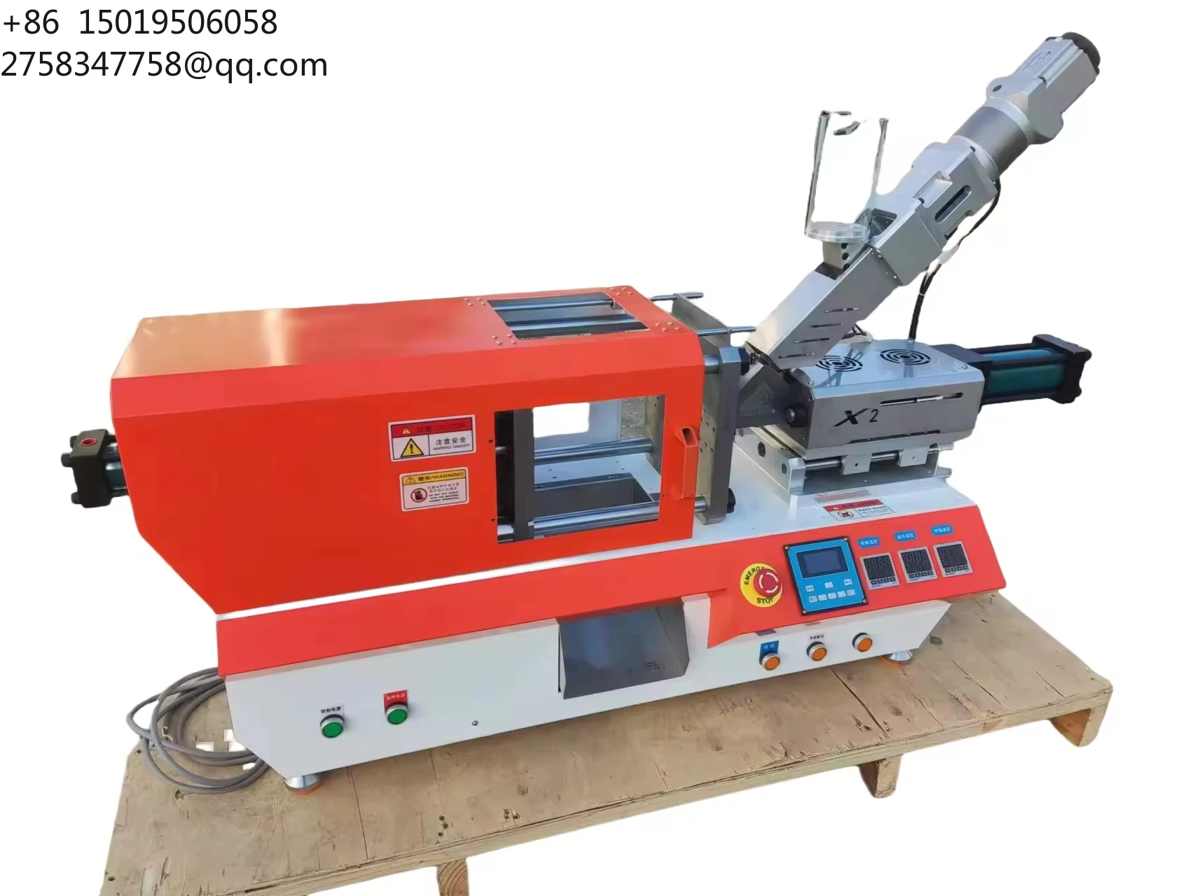 Mini Desktop 50g Inj=ection Molding Machine 15T Tonnes Electric Horizontal Plastic Micro Small Products Injec=tion Molding