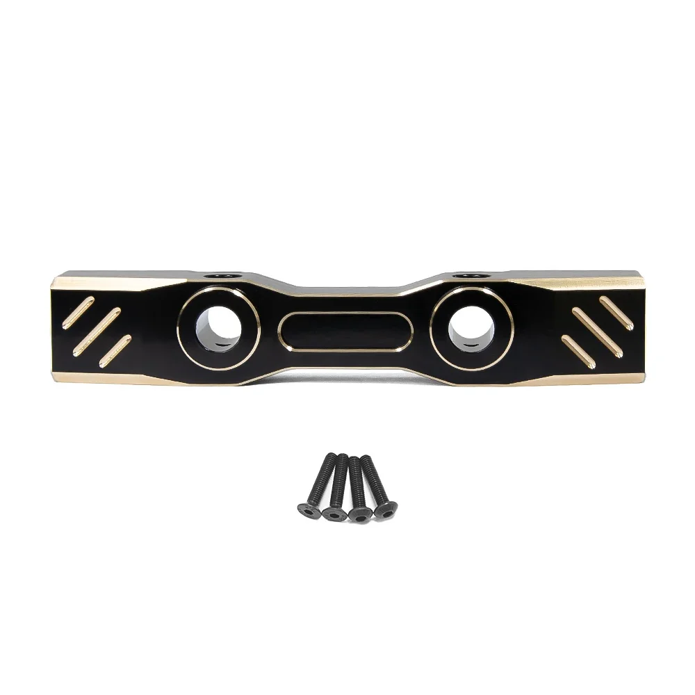 

FOR 1/7 RC CAR climbing car upgrade part MK07 JK07 TK07 modification upgrade part brass Front crossbeam and metal bumper