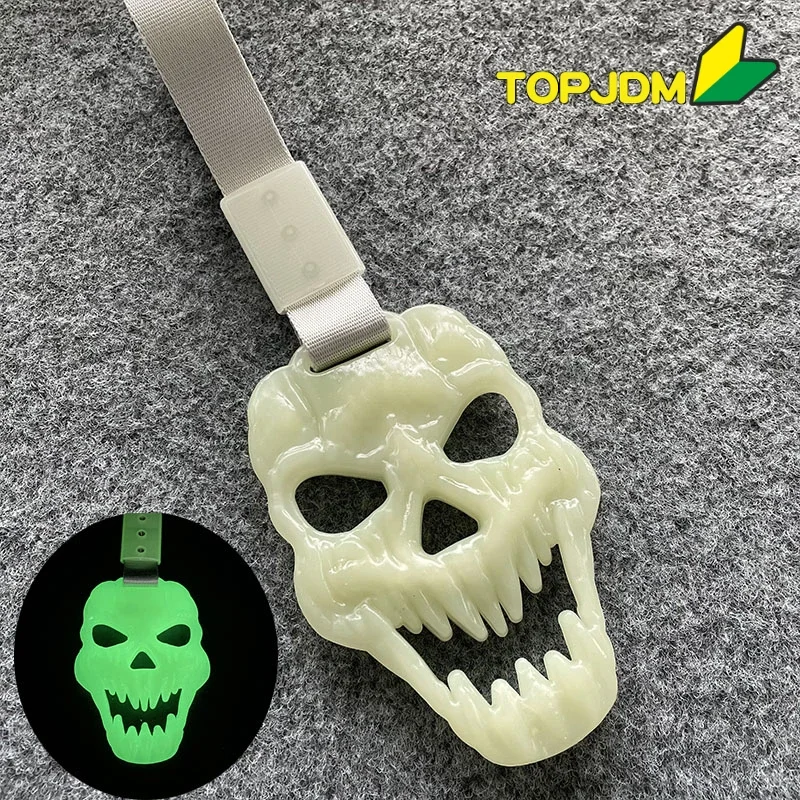 JDM Train Bus Handle Hand Strap 1pcs Tsurikawa Ring Heart Skull Tyling Drift Charm Strap Drift TOPJDM Auto Car Strap