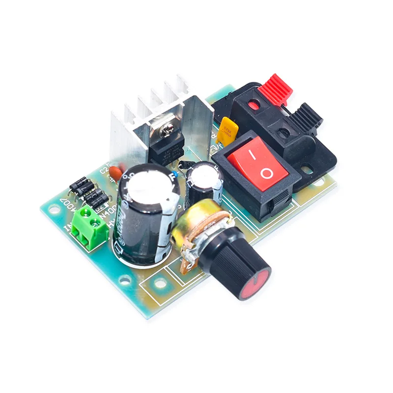 LM317 DC Adjustable Regulated Power Supply Training Welding Debugging Kit Electronic Electrician DIY Production Parts