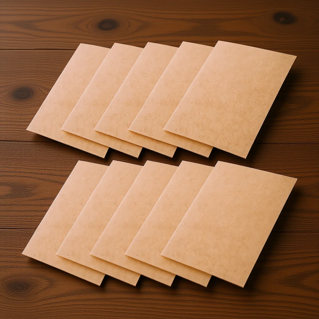 

10Pcs Paper File Folder Kraft Single Slot A4 Document Organizer for Home Office School Use File Organizer Documents Holder