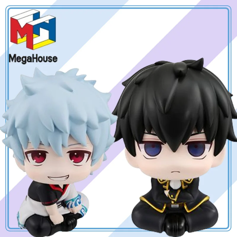 

MegaHouse натуральная Gintama-Sakata Gintoki Hijikata Toushirou- Look Up Коллекция Серия Модель Персонаж из мультфильма Подарки Игрушки