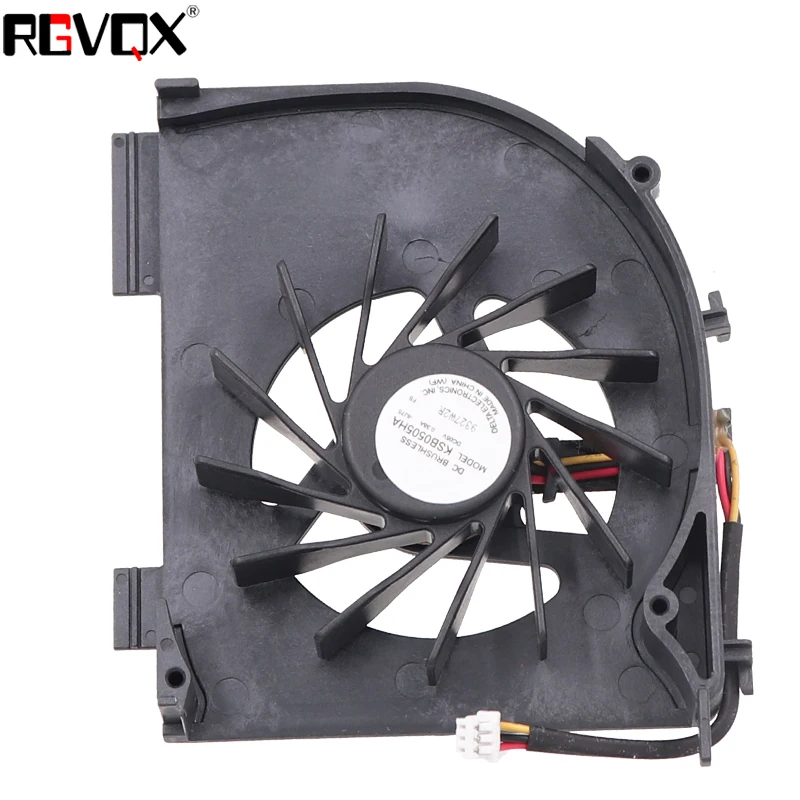 New Laptop Cooling Fan For HP DV5-1000 DV5T-1000 AMD Integrated Graphics PN: AB7405HX-LB3 AB7405UX-HB3 KSB050HA Cooler Radiator