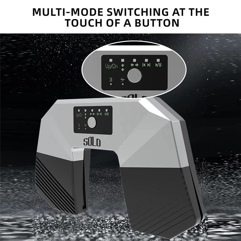 ABKI-SOLO SPT-181 Беспроводная педаль переворачивания страниц Bluetooth Педаль переворачивания страниц Планшет Смартфоны Контроллер приложения Бесшумный