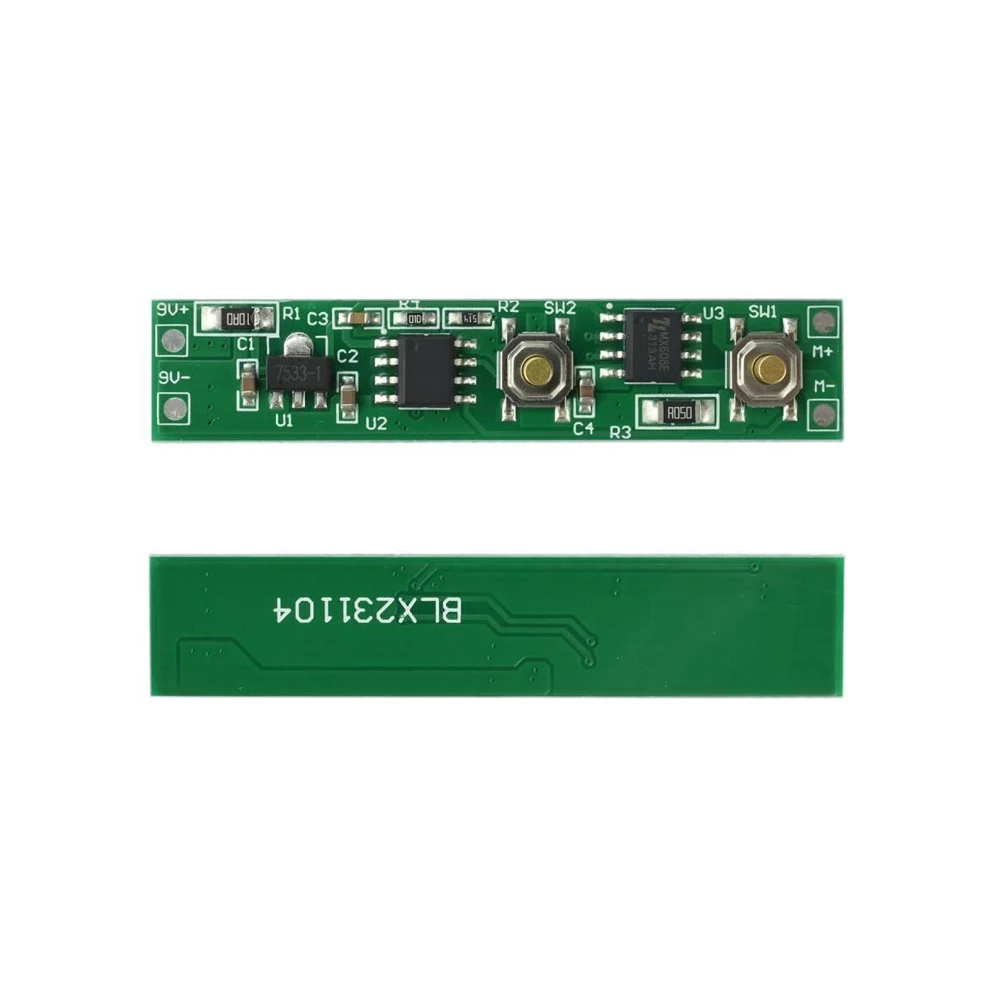 

9V Forward Reverse Switch Motor Control Board with Stall Detection for DC Motor DIY Electric Screwdriver Small Production Part