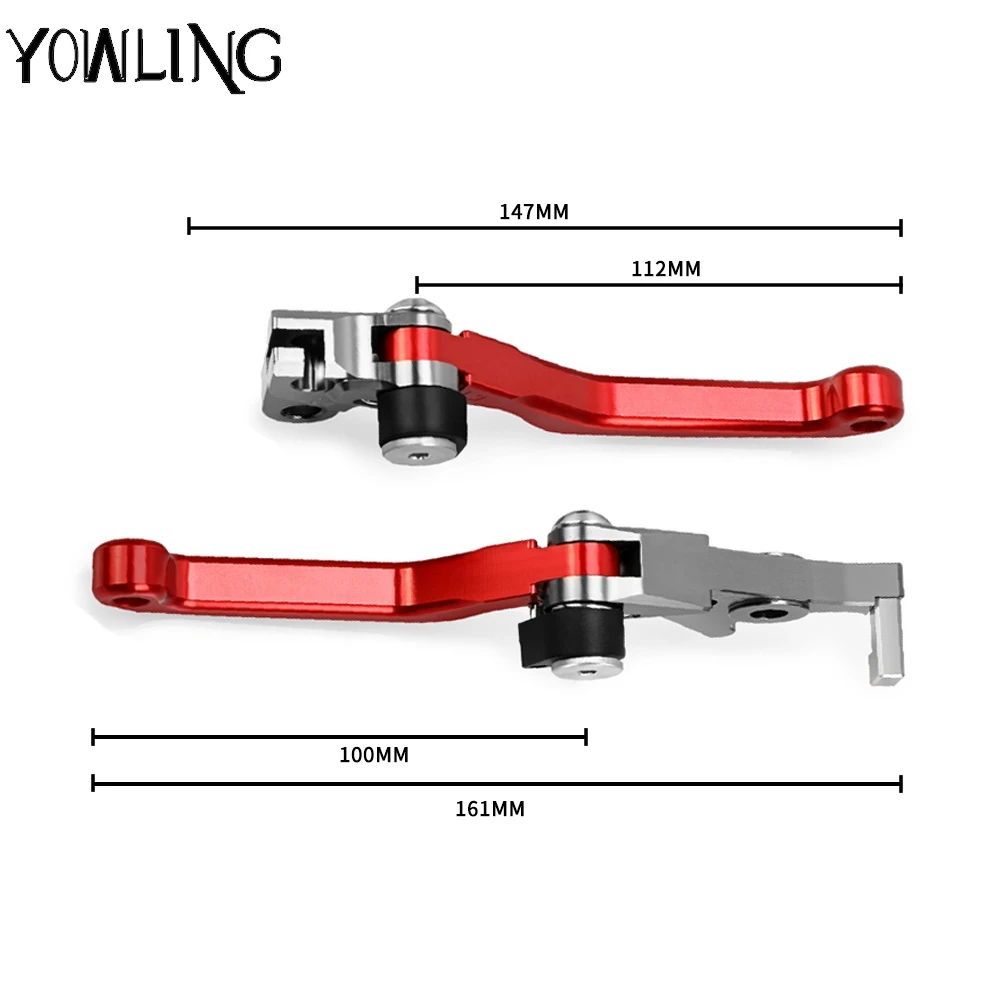 DRZ 400 Pivot Brake Clutch Levers For SUZUKI DRZ400 2000-2023 2016 Motorcycle Accessories Dirt Pit Bike Brakes Handles Lever