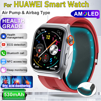 For huawei 2025 Smart Watch Airbag air Pump True Accurately Blood Pressure health watch Uric Acid Blood Lipids sport waterproof