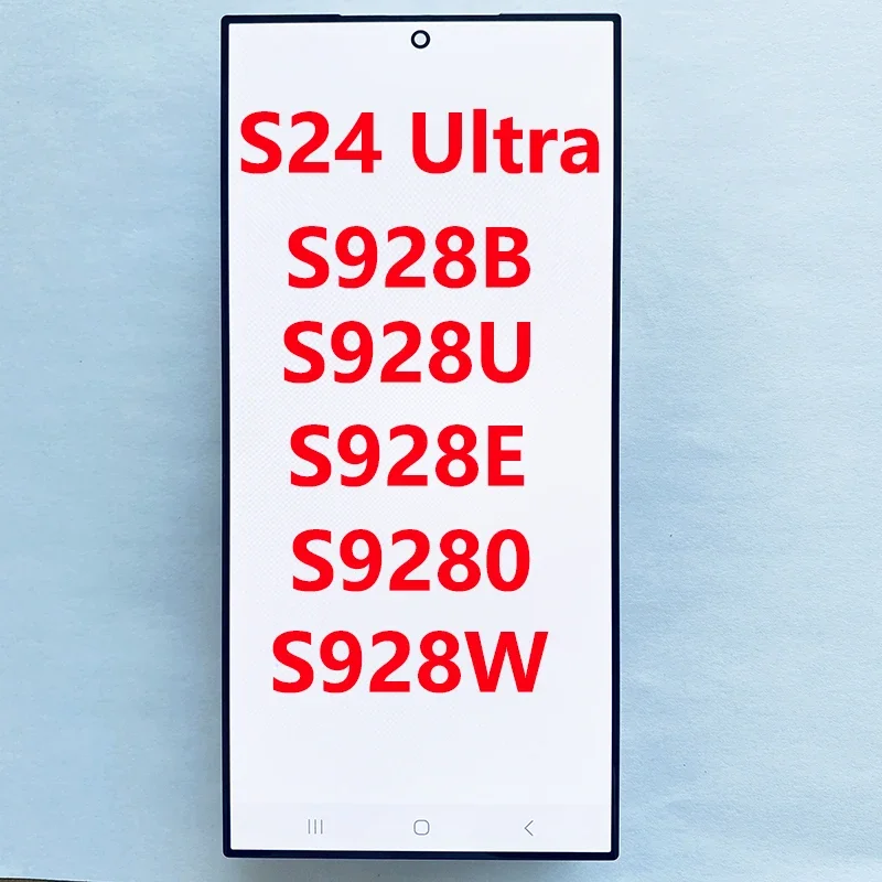 

120 Гц SUPER AMOLED S928 ЖК-дисплей для Samsung S24 Ultra 5G S928U S928B ЖК-дисплей с сенсорным экраном 6,8 дюйма и дигитайзером в сборе с дефектом