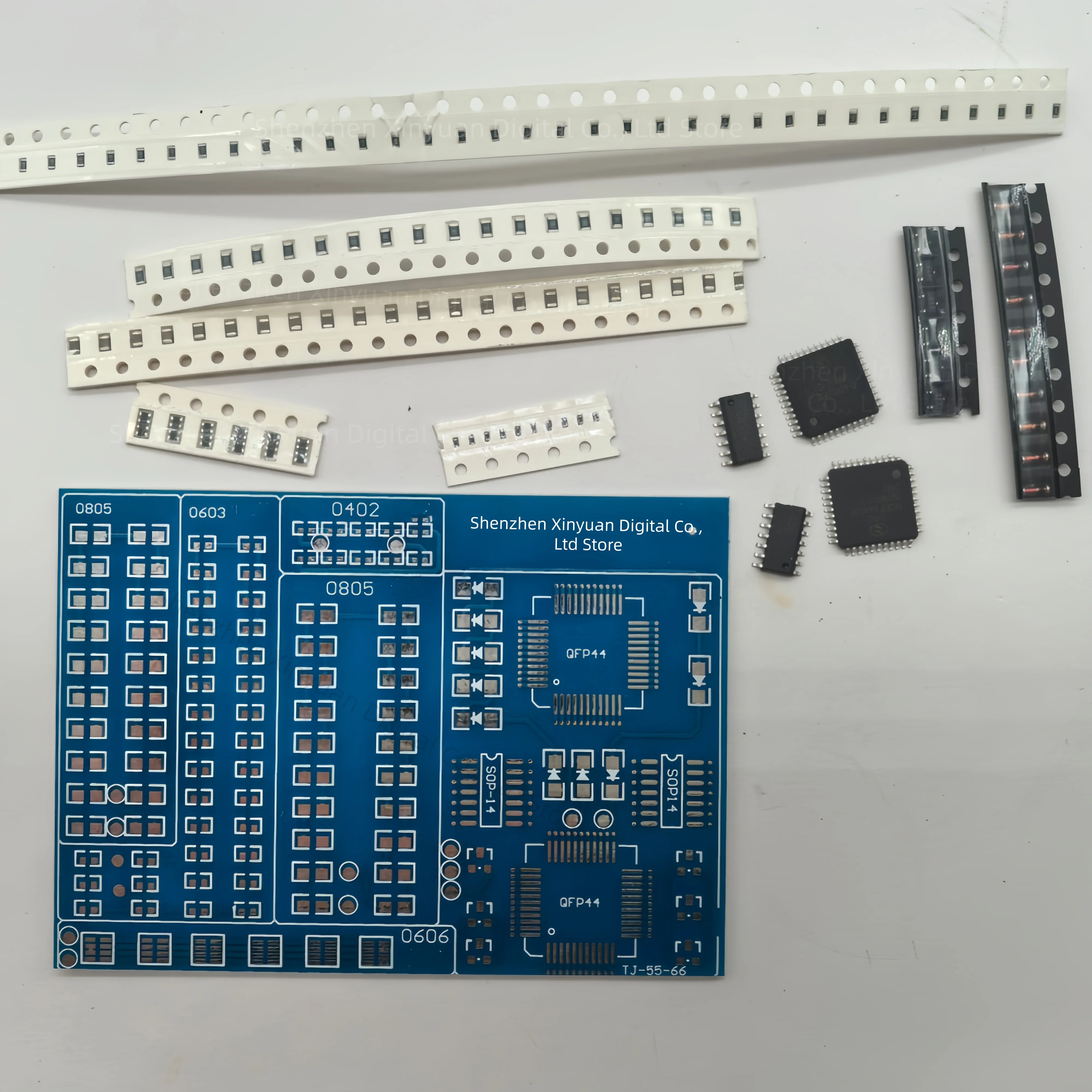 SMD CD4017 LED Component Welding Practice Board Kit for Competition Training Professional DIY Electronic Module Learning Set