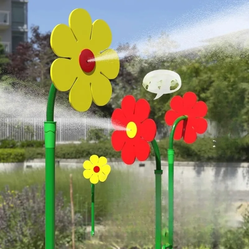 

Crazy nerve sunflower watering device garden watering sprinkler artifact sunflower flower shaking head small shower device
