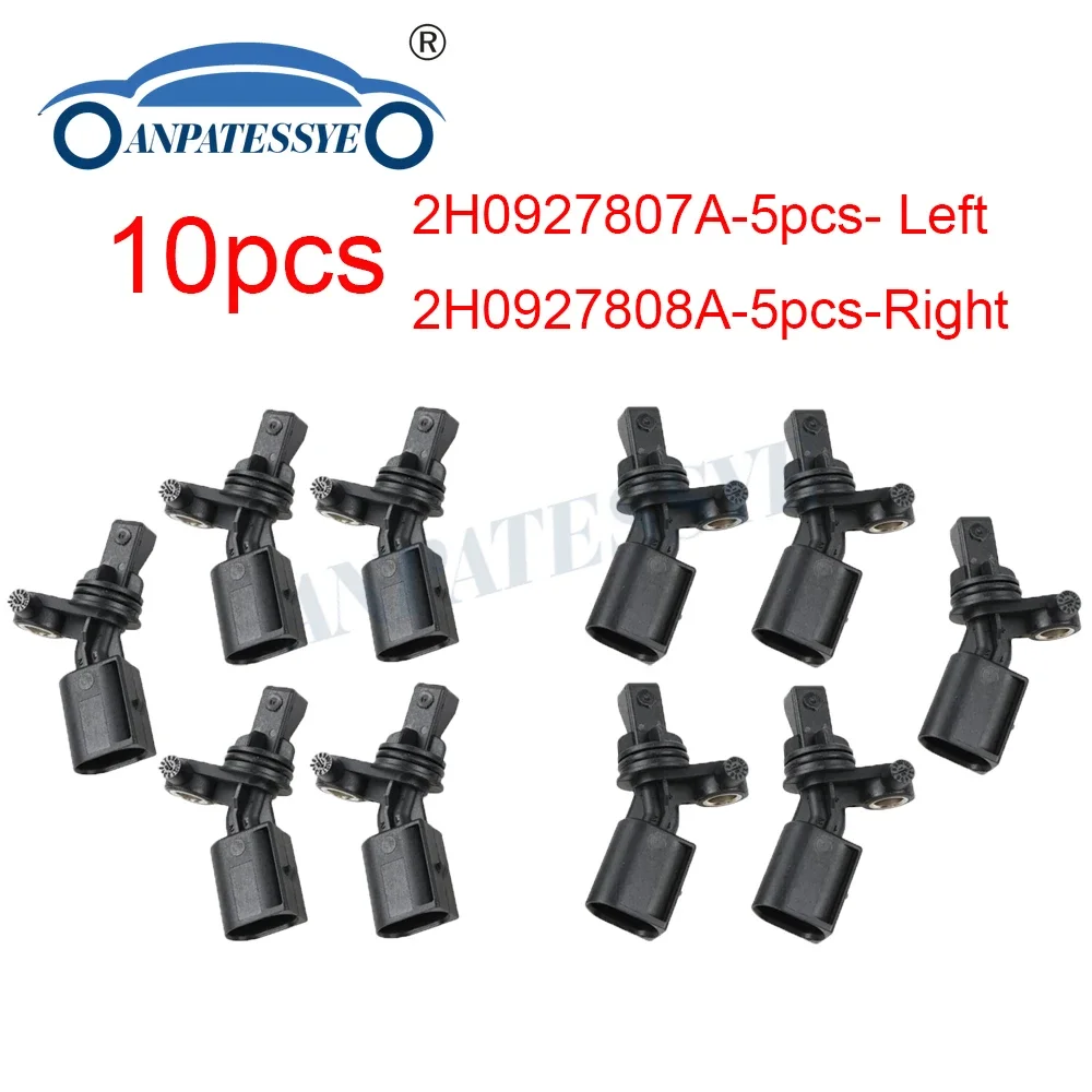 

ABS Sensor ABS Wheel Speed Sensor Rear Right & Left For Audi A3 TT VW Passat Amarok 2H0 927 807 A 2H0 927 808A 2H0 927 807A