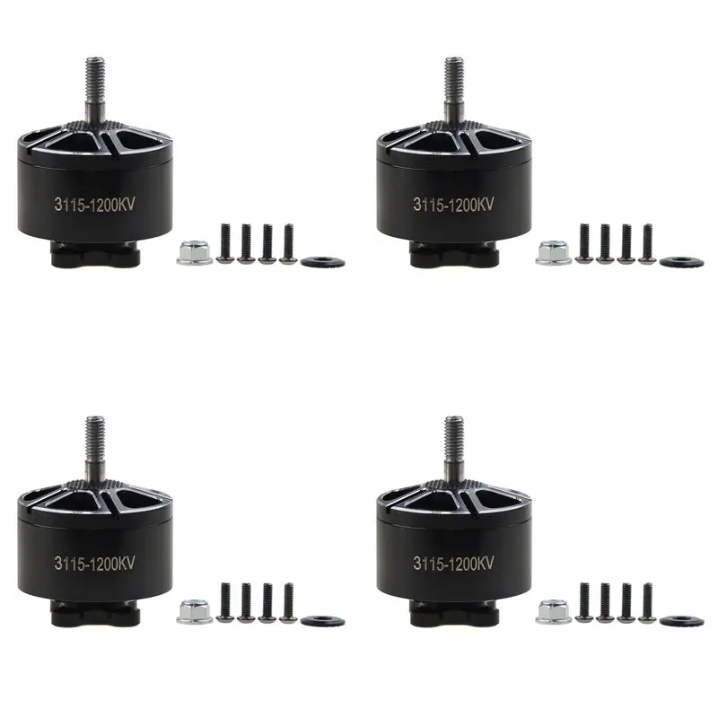 ABDE-4X 3115 Motor 1200KV Model Aircraft 6S Long-Distance Racing Motor FPV Crossover Machine