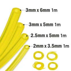 Tubo flessibile della linea del tubo del carburante a benzina da 4 pezzi per scaldamani Trimmer motoseghe decespugliatore Gas il colore reale dell'articolo può essere leggermente