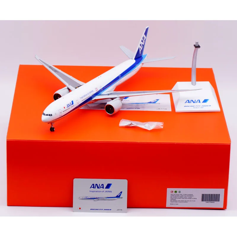 

EW277W005 Alloy Collectible Plane Gift JC Wings 1:200 ANA All Nippon Boeing B777-300ER Diecast Aircraft Jet Model JA777A