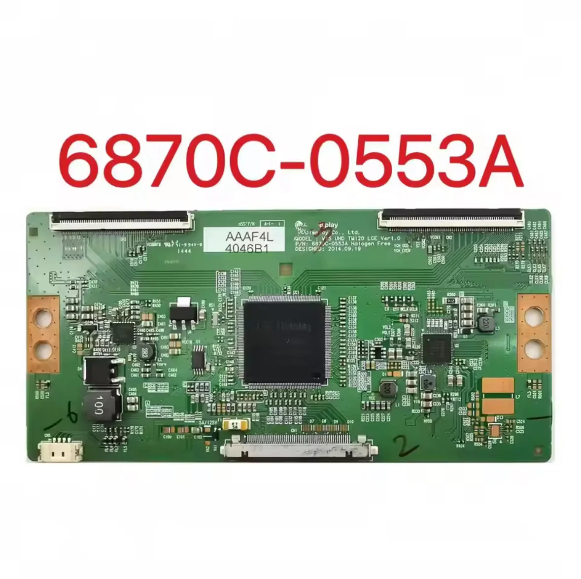 Original T-Con Board 6870C-0553A Logic Board for V15 UHD TM120 LGE Ver 1.0