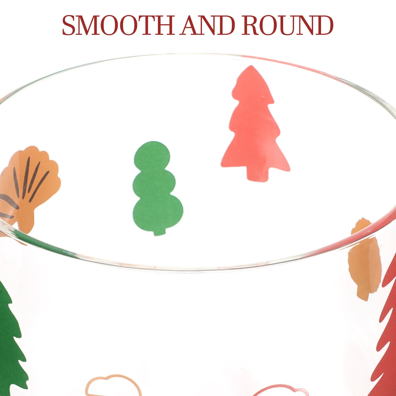 

Christmas Tree Salad Bowl Clear Glass Multi-Function Serving Bowl for Fruit Dessert Snack Home Restaurant Hotel Party Use