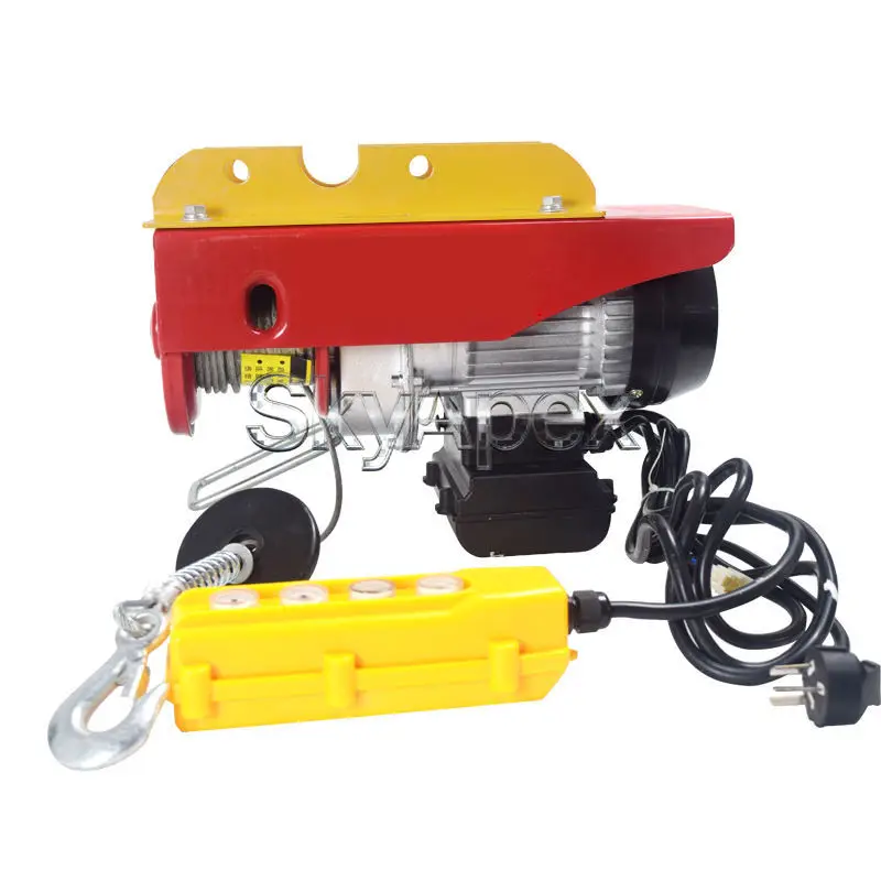 Heavy Duty Wire Rope Electric Hoist Energy Saving Silent Strong Power Industrial Lifting Crane Mechanical Hoisting Device