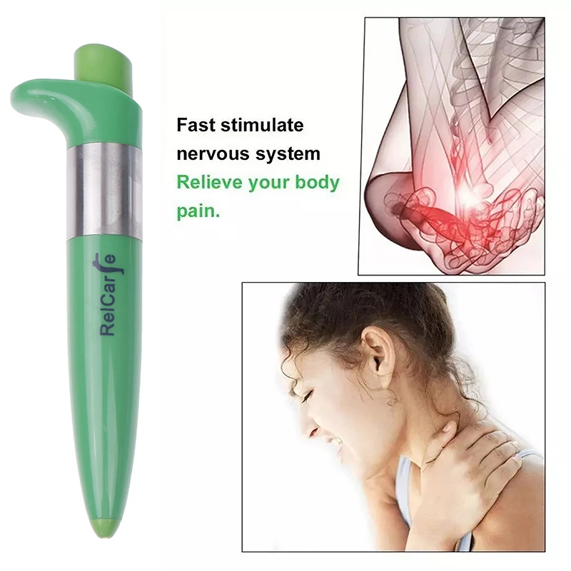 Electronic Pulse Analgesia Pen Pain Relief Sciatica Joint Portable Handheld Point Massage Pen