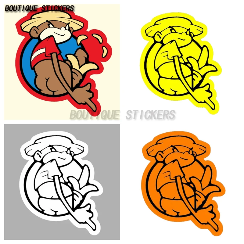 

SUPER TROOPERS JOHNNY CHIMPO VINYL DECAL STICKER BUMPER FUNNY CAR STANLEY