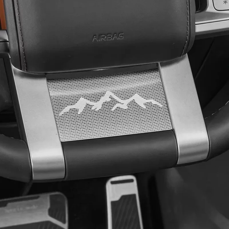Steering Wheel Emblem Decor Sticker For BYD Leopard 7 Titanium 7 Modified Car Interior Personalized Upgrade Accessories