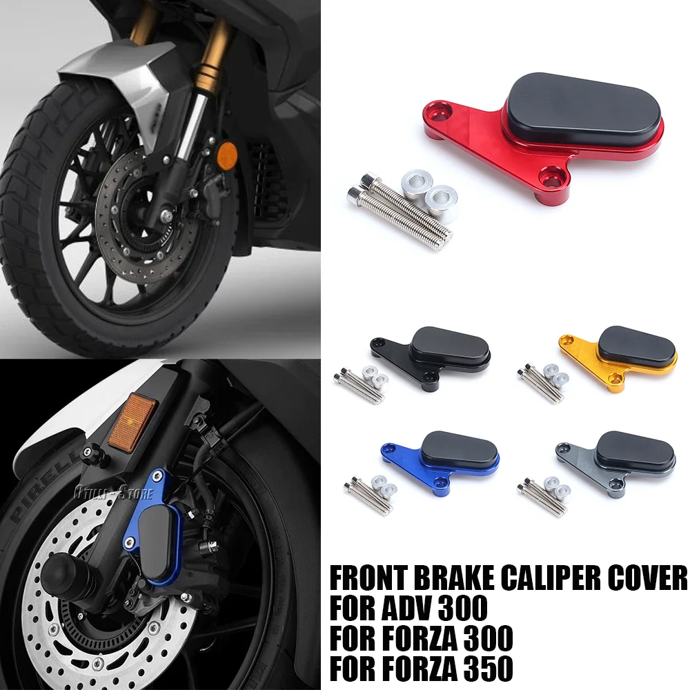 

Motorcycle Aluminium Front Caliper Brake Guard For Honda ADV350 ADV 350 Forza300 Forza 300 FORZA 350 Forza350 NSS350 2018-2023