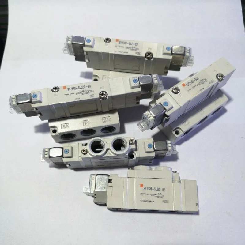 SY7120 7140 7220 7340 7440 7540 Pneumatic Solenoid Valve,5‑Port Directional Valve For Industrial Automation Air Control