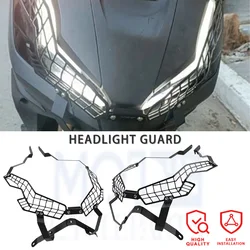 For HONDA ADV350 ADV 350 ADV-350 2022 2023 2024 Scooter Parts Motorcycle Front Headlight Grille Lamp Guard Cover Net Protector