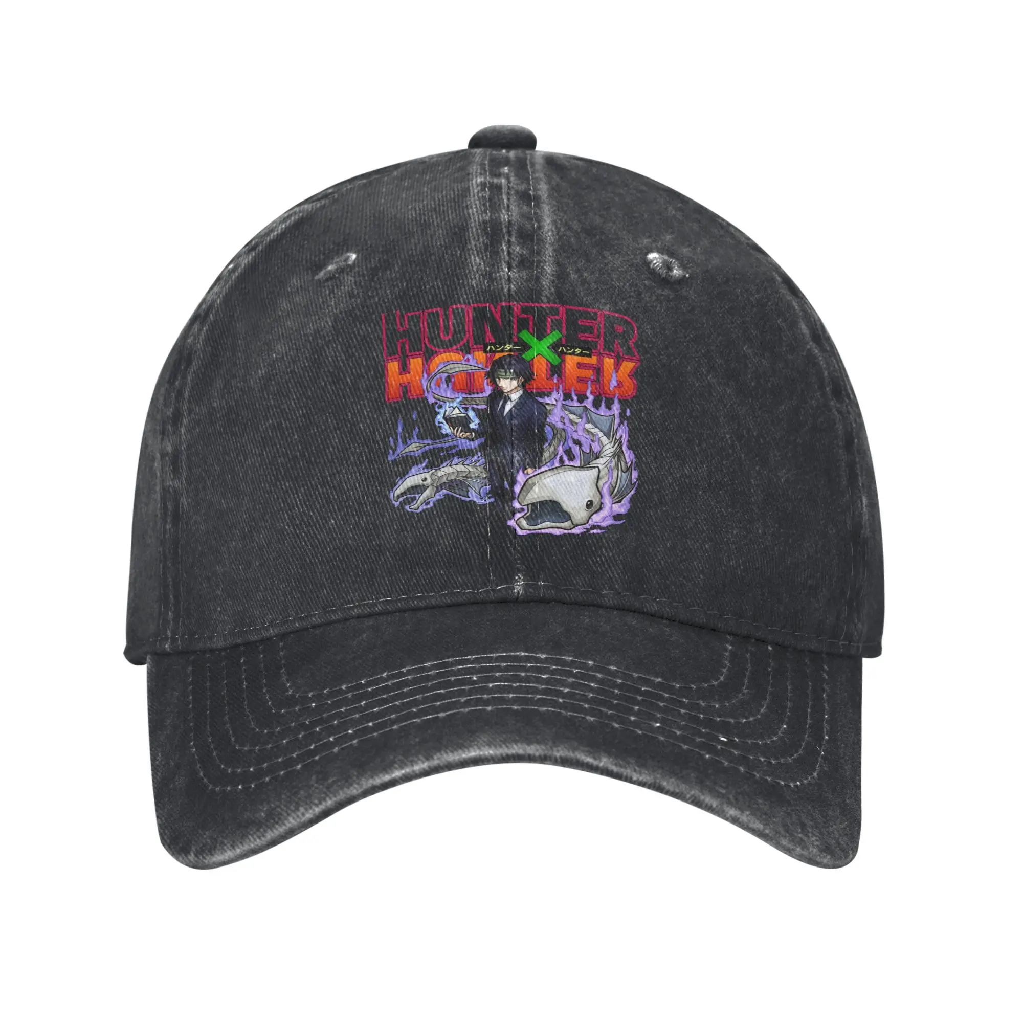 Hunter x Hunter Cap  Funny Baseball Cap Hats Visor Protection Snapback Cotton tops gorras