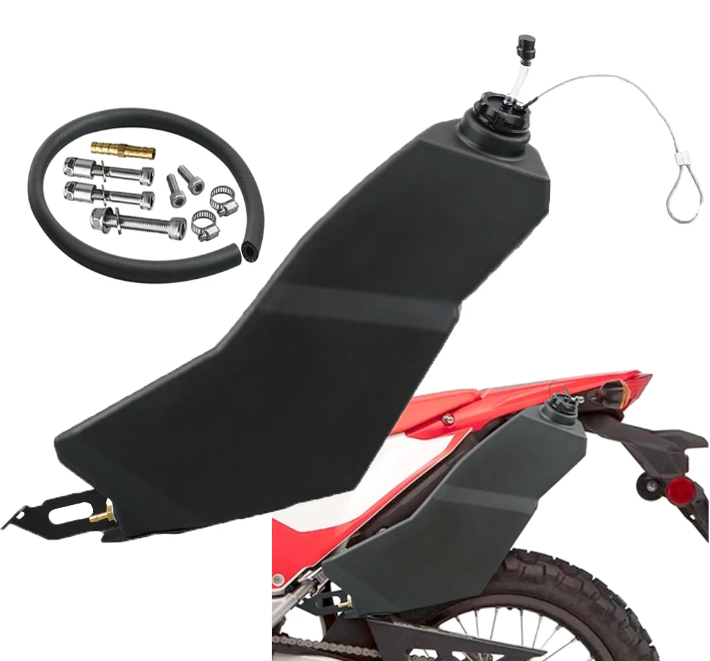 

Auxiliary Gas Fuel Tank 5L / 1.3 Gallon Reserve Fuel Tank Fits For Honda CRF 300L / CRF300L Rally / ABS 2021 2022 2023 2024