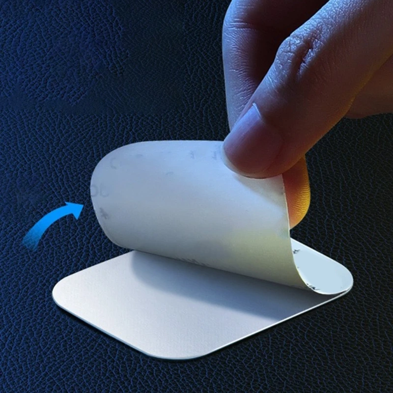 Piastra montaggio del telefono magnetico Striscia in metallo adesivo Strong Adesive facile da usare per migliore vendita