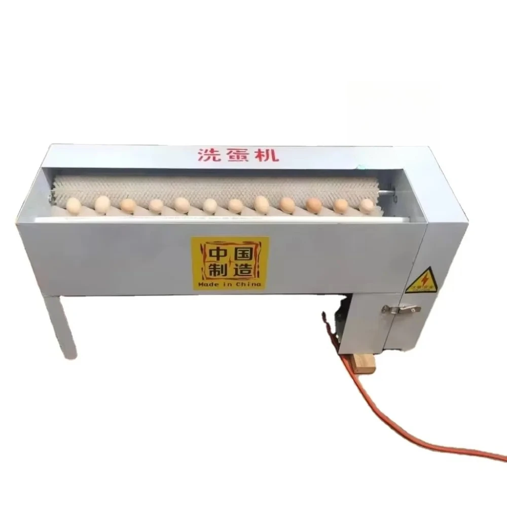 

Automatic Stainless Steel Chicken Egg Cleaning Washer Animal Husbandry Equipment Egg Washing Machine