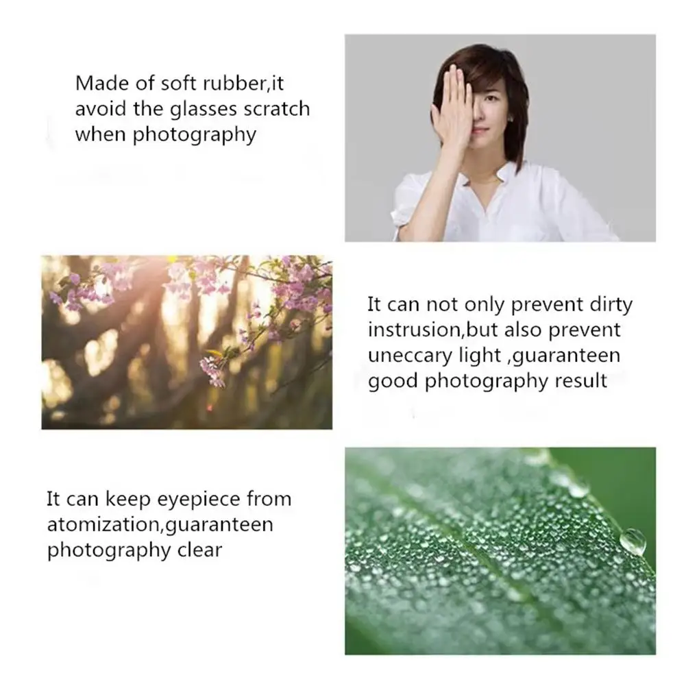 DK-23 용 뷰파인더 아이컵 아이피스 NIKON D600 D7000 D7100 D90 D80 D70S D70 D60 D100 D200 D300 뷰파인더 F80 F65 F55 FM10 후드