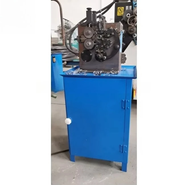 

Spring Coiling Machine Wire Forming Coil Spring Maker Rolling Bending Machine for Spiral Spring Manufacturing