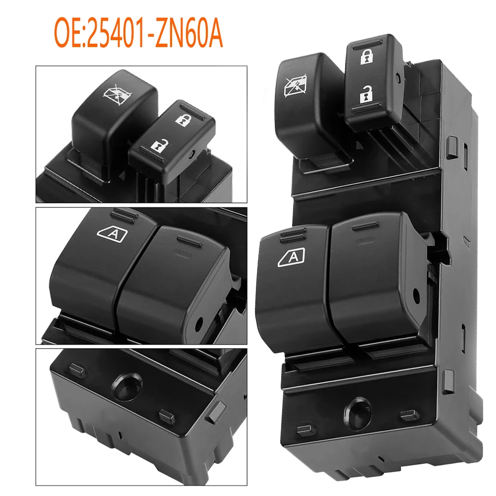 

Electric Power Window Switch AUTO Parts for Nissan Altima 2 Door 2008-2012 Front Left Lifter Control Button Car Accessories