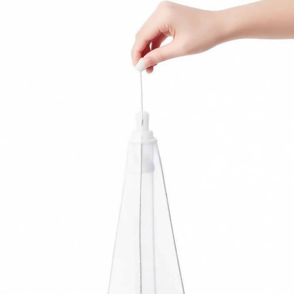 Portable Foldable Mesh Food Tent Kitchen Anti Bug Protector Reusable Net Cover Dining Table Dustproof Meal Shielding