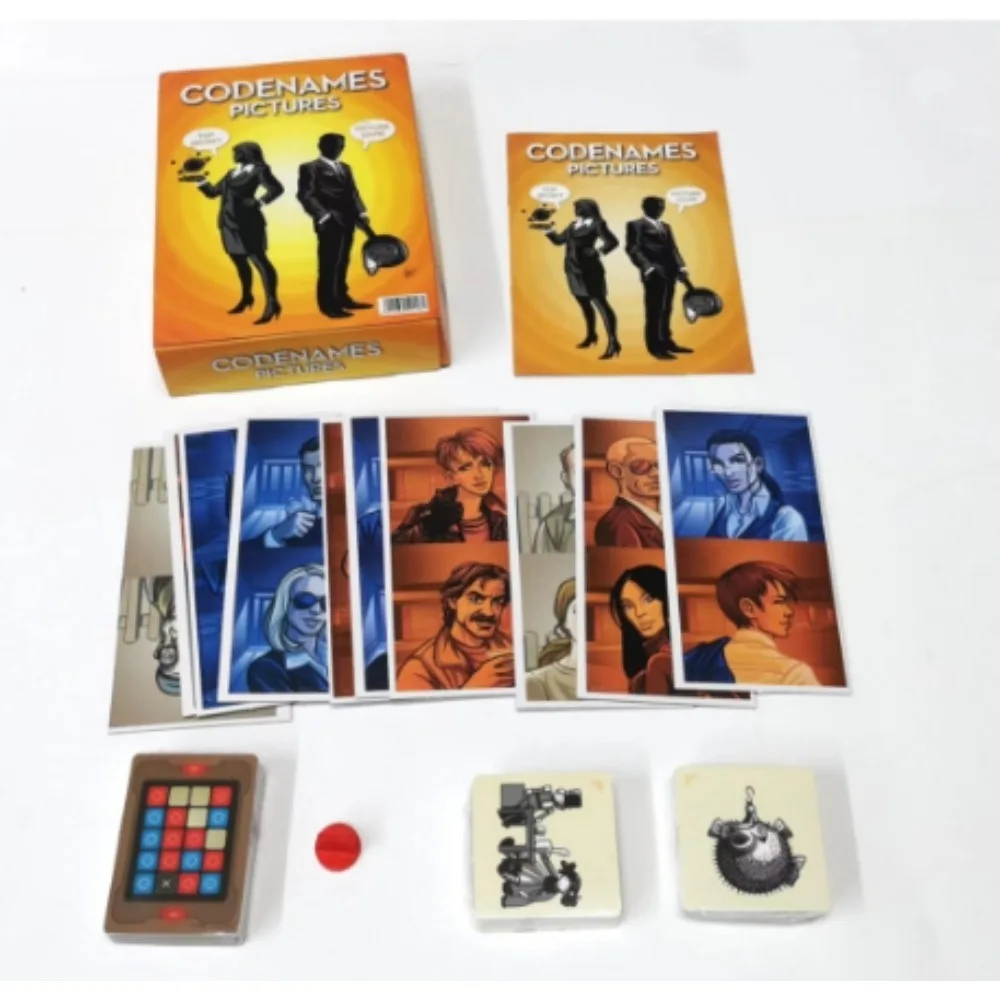 The Ultimate Party Game: CODENAMES DUET and PICTURES Card Games Combo